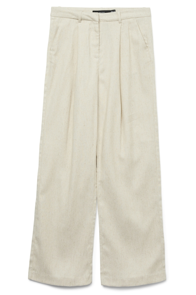 VMSOFFIE HW WIDE PANT 10324711 BIRCH